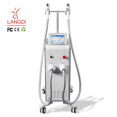 machine superbe de beauté de laser de chargement initial de laser d'épilation de la lumière SHR de 10ms E