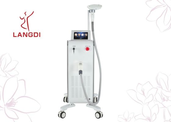 Machine d'épilation de laser de diode du salon de beauté 810 nanomètre pour des dames