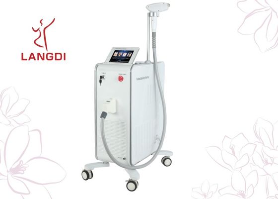 Machine d'épilation de laser de diode du salon de beauté 810 nanomètre pour des dames