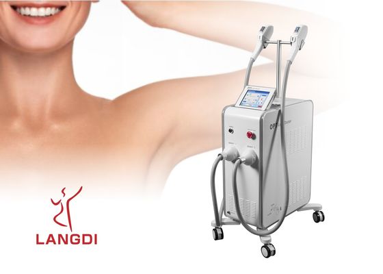2 technologie laser de DIODE de l'OPT SHR IPL+ de Handpieces pour l'épilation/rajeunissement de peau