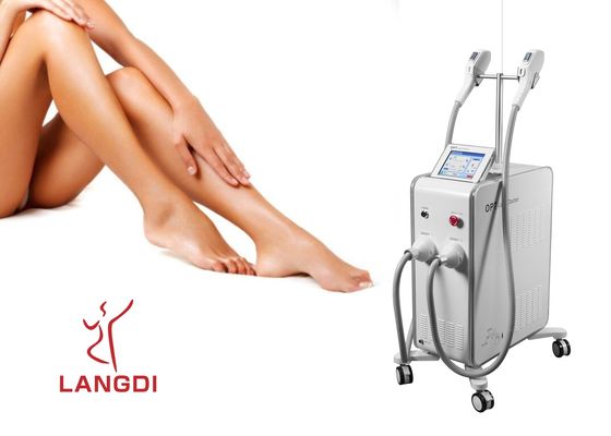 2 technologie laser de DIODE de l'OPT SHR IPL+ de Handpieces pour l'épilation/rajeunissement de peau