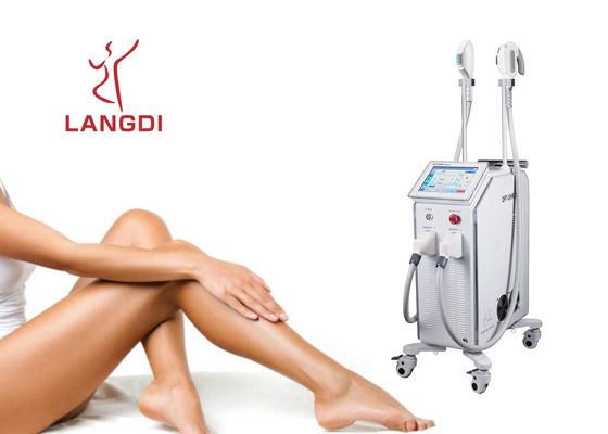 2 technologie laser de DIODE de l'OPT SHR IPL+ de Handpieces pour l'épilation/rajeunissement de peau